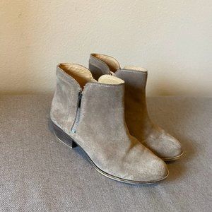 Lucky Brand gray booties